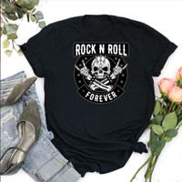 Women's Rock N Roll Forever T-shirt 