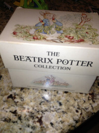 Beatrix Potter book collection in box for sale