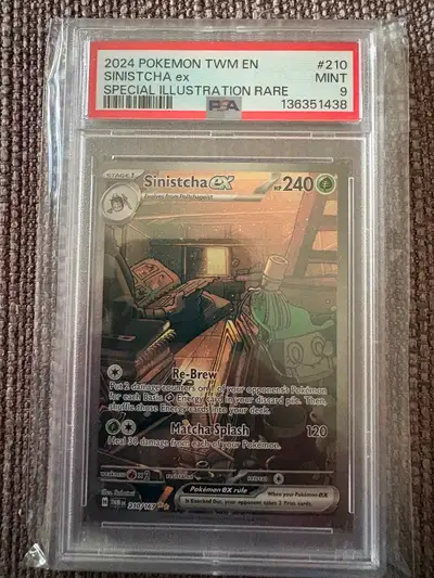 PSA 9 SECRET ILLUSTRATION RARE- Sinistcha ex read description, View more