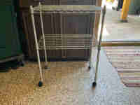 3 tier stainless steel cart $40