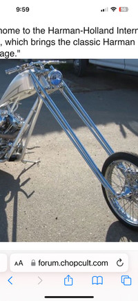 Wanted::: John Harman chopper front end 