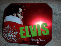 Elvis Collectible Tin (2001). $15. Hinged lid. New condition.