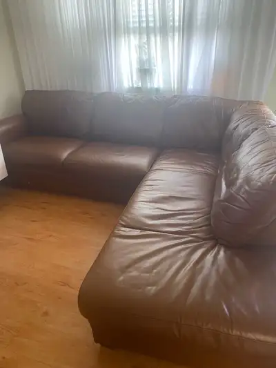  Italian leather Natuzzi  section , View more