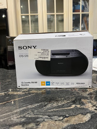 Sony personal audio system/radio/cd player 