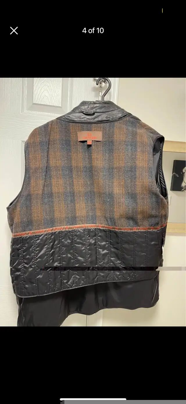 MENS DANIER SUPER SOFT LAMB SKIN BLACK LEATHER JACKET in Men's in Oshawa / Durham Region - Image 4