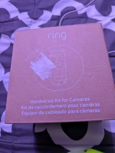 Ring Hardwired Kit for Cams Black, View more