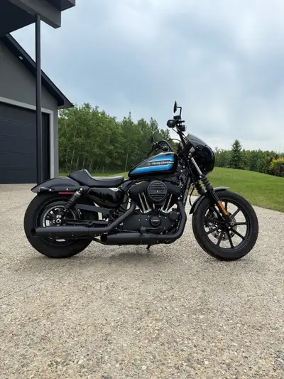 Beautiful Harley Davidson Sportster. Very low miles. Selling because we just don’t have time to ride...