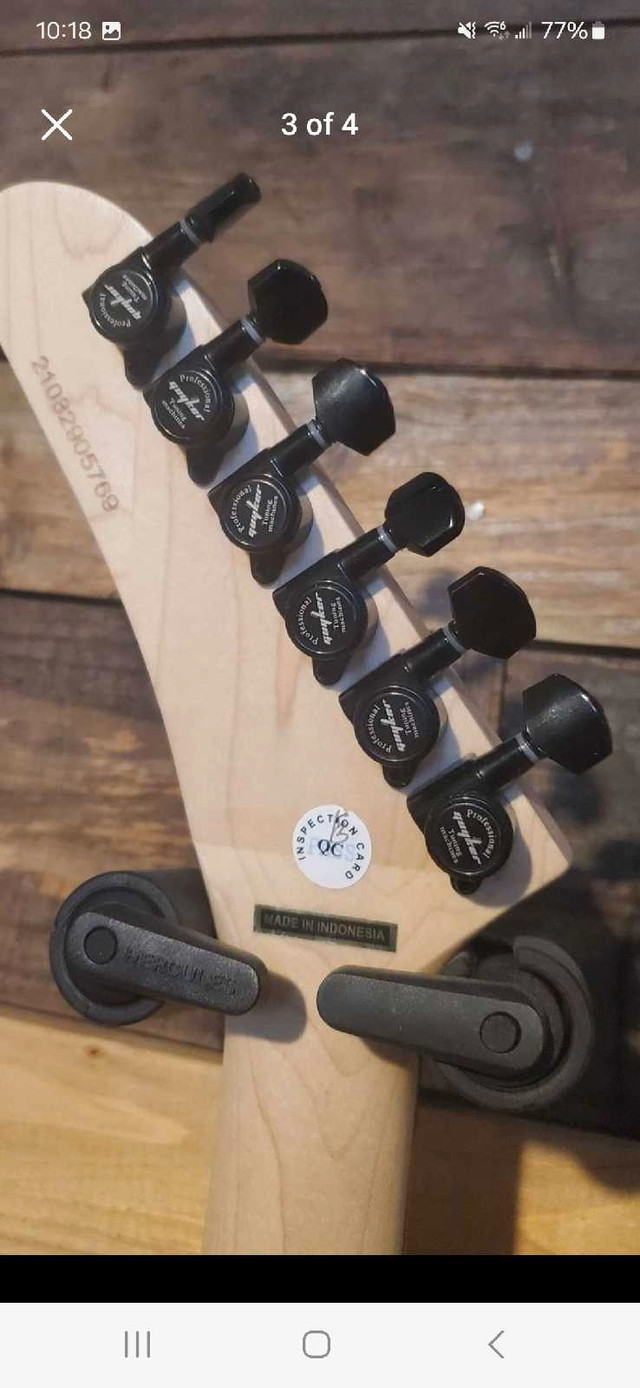 Kramer Baretta w/ Upgrades in Guitars in Annapolis Valley - Image 4