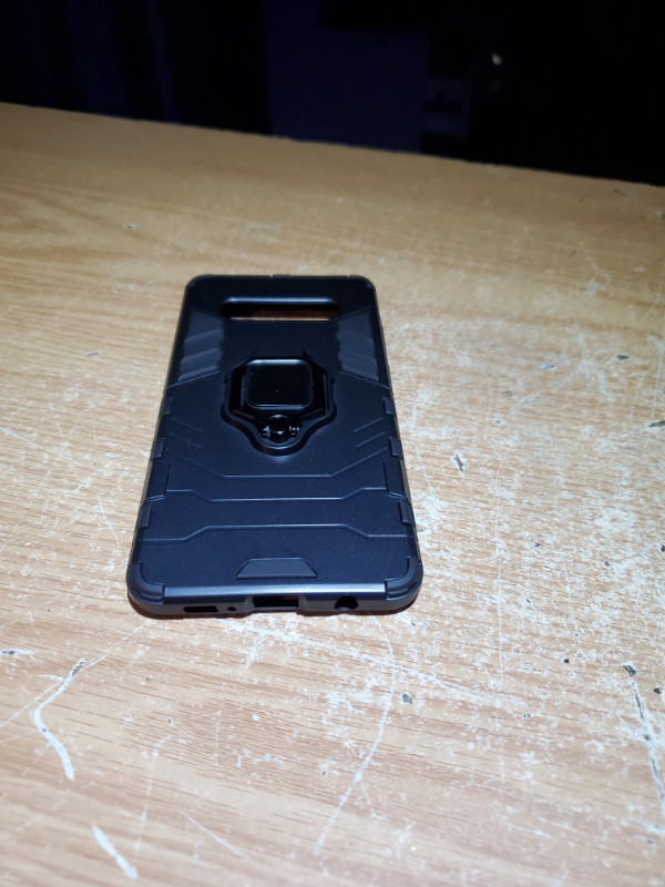 Coque antichoc neuve de couleur noir pour Samsung Galaxy s 10 + dans Accessoires pour cellulaires  à Trois-Rivières - Image 4
