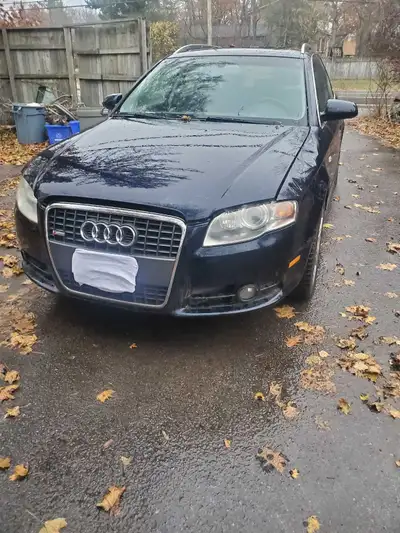 For parts or Repair. 2008 audi a4 2.0T quattro has low oil pressure sensors Shifts great Still runs...