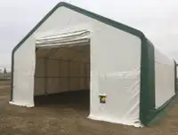 Affordable New Double Truss Storage Shelter (W30’×L40’×H22’)
