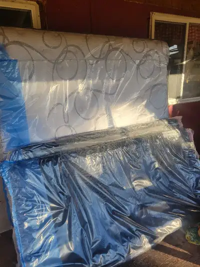 King bed mattress and box spring, View more