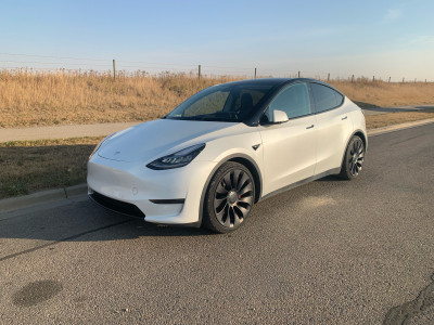 2020 Tesla Model Y performance 