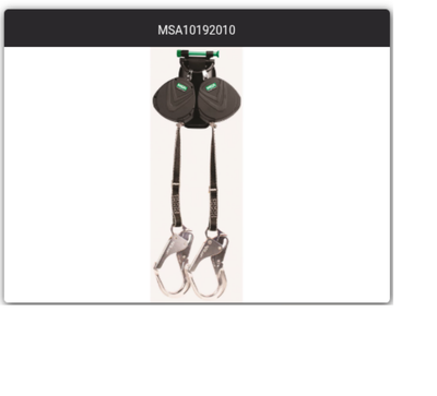 MSA V-Edge Leading Edge Pfl (Personal Fall Limiter), View more