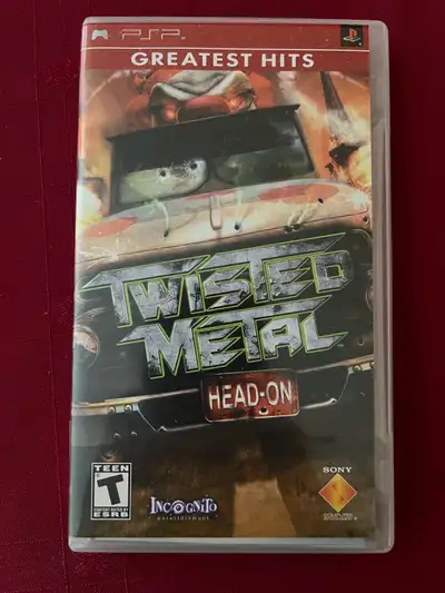twisted metal psp CIB , View more