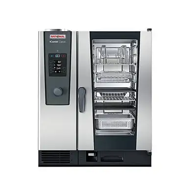 Rational iCombi Pro 10 PanHalfSize Electric Combi Oven–3Ph, 208V, View more