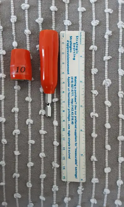 Insulated tool for electrical work 10 mm: 1. Insulated Metric Socket 3/8" Drive 10mm 2. Insulated Im...