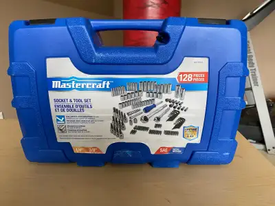 Rand new Mastercraft Socket & Tool set,128 pieces, View more