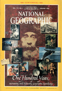 National Geographic *Centennial issue* January 1988