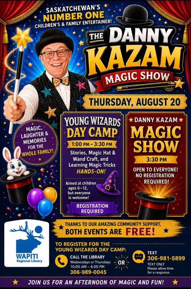 Young Wizards Camp and Magic Show 