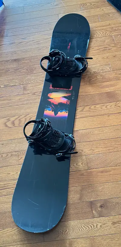 Ripzone Station Men's Freestyle Snowboard with bindings, View more