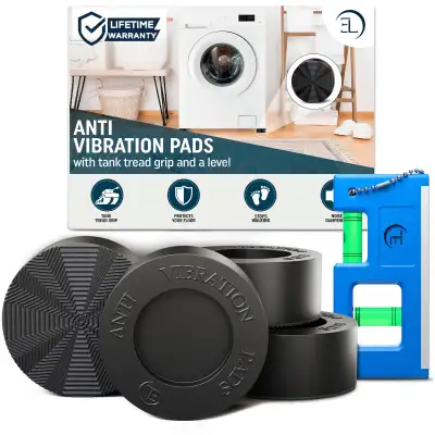 Anti Vibration Pads for Washing Machine w Tank Tread Grip, View more