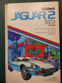 Vintage Chilton's Jaguar 2 repair and tune up guide