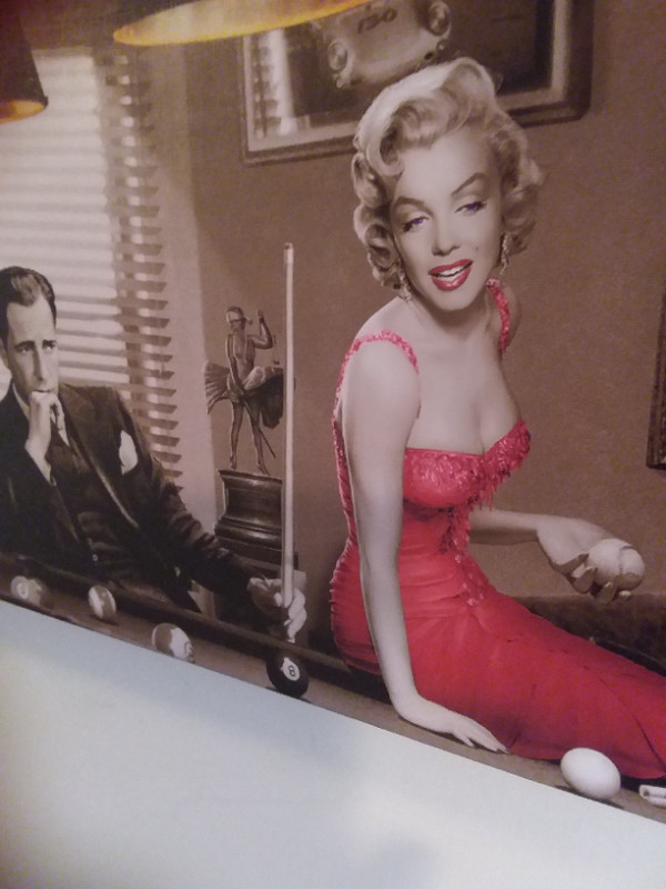 Picture.Marilyn Monroe ,Elvis Presley.Excellent for bar ,basemen in Arts & Collectibles in Kitchener / Waterloo