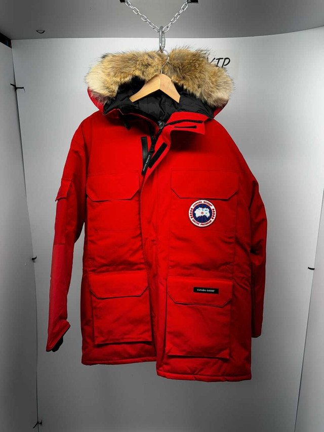 Men's Canada Goose Expedition Parka with Fur Red in Men's in Oshawa / Durham Region