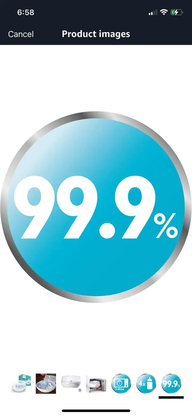 Philips AVENT Steam Sterilizer For Microwave in Feeding & High Chairs in Cambridge - Image 8