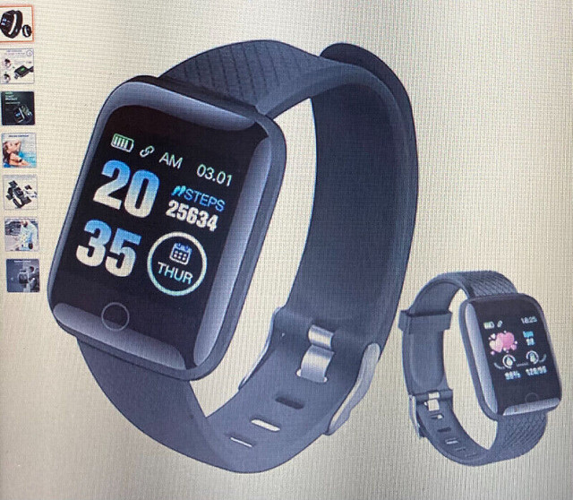 Smart Watch for Android and iOS Phone IP67 Waterproof. BRAND NEW in General Electronics in Winnipeg