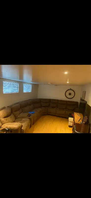 Large sectional couch. Purchased from Ashley furniture for over $5000. Like new condition, hardly ev...