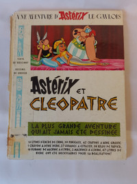 Asterix Et Cleopatre Hard Cover - French Language Book 1965/1976