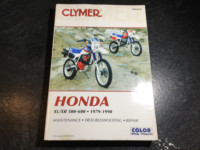 1979-1990 Honda XL/XR Singles Manual XR600R XR500R XL600R XL500R