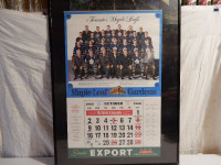 1966 Export Barber shop calendar-MINT-NEVER  HUNG ON A WALL