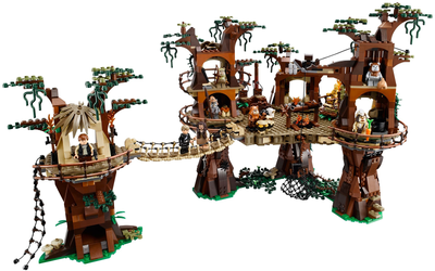 Lego 10236 - Star Wars Ewok Village Built once by me and then dismantled. Complete, including extra...