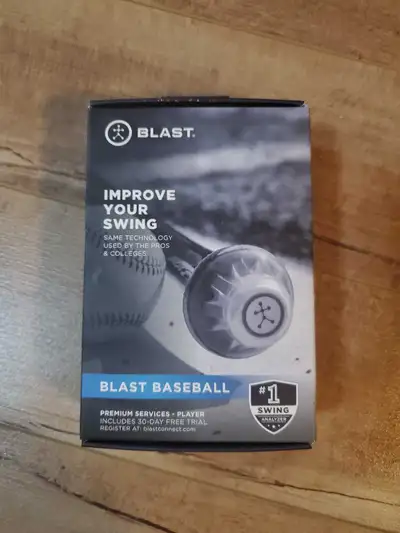 blast baseball swing analyzer, View more