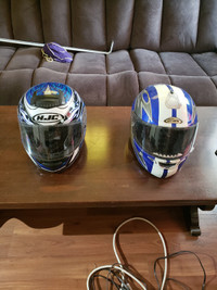 HJC and Zox Motorcycle helmet 