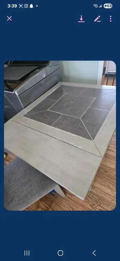 Table & 2 chairs, View more