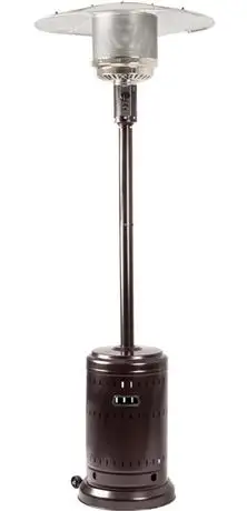 Amazon Basics Commercial Outdoor Patio Heater 46000BTU w/ Wheel, View more