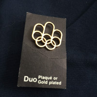 1976 Montreal Olympics Lapel Pin (gold plated)