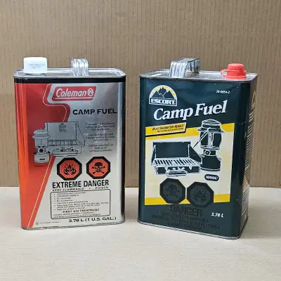 Coleman and Escort Camp Fuel - new large cans (3.78L, 1 gallon), View more