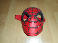 Spiderman hard plastic mask for costume , never used.