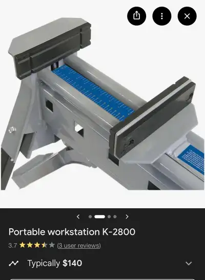 portable clamping workstation, View more