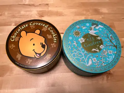 free cookie cans, View more