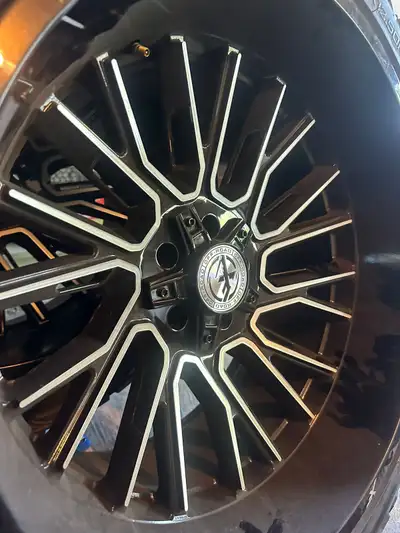 22” Off-Road Wheels & 33x12.50 Tires – 5x127 Bolt Pattern (Jeep Wrangler Rubicon) I spent $6200 on t...