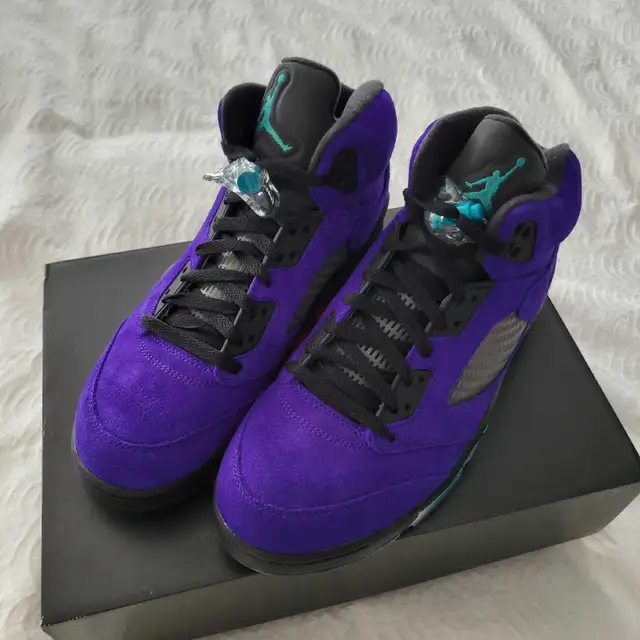 2020 Air Jordan 5 Alternate Grape Deadstock Mens Size 10.0 in Men's Shoes in Oakville / Halton Region - Image 3