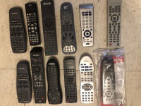 all kinds of remote controls for TVs, Receivers,Video Recorders.