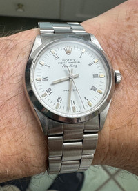 ROLEX AirKing 34mm Buckley dial Good condition-4850$