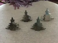 Set of 4 Christmas Tree Napkin Holders – Flo